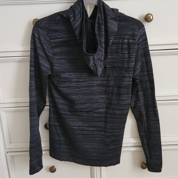 Fabletics Megan Lurex Space Dyed Athletic Long Sleeve Hoodie - Picture 6 of 6